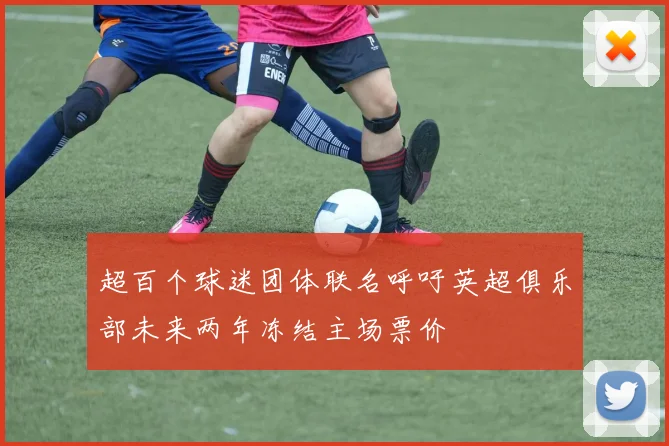 超百个球迷团体联名呼吁英超俱乐部未来两年冻结主场票价